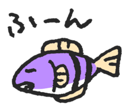 Cynical fish's Sticker sticker #11358340