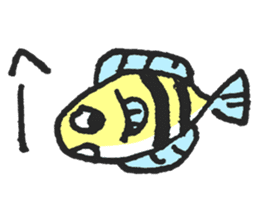 Cynical fish's Sticker sticker #11358341