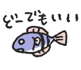 Cynical fish's Sticker sticker #11358343