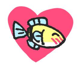 Cynical fish's Sticker sticker #11358344