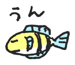 Cynical fish's Sticker sticker #11358345