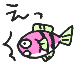 Cynical fish's Sticker sticker #11358347