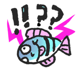 Cynical fish's Sticker sticker #11358348