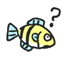 Cynical fish's Sticker sticker #11358349