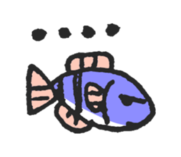 Cynical fish's Sticker sticker #11358351