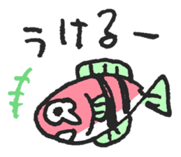 Cynical fish's Sticker sticker #11358352