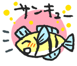Cynical fish's Sticker sticker #11358354