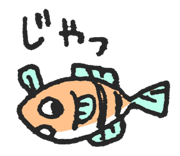 Cynical fish's Sticker sticker #11358356