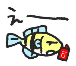 Cynical fish's Sticker sticker #11358357