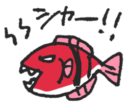Cynical fish's Sticker sticker #11358358