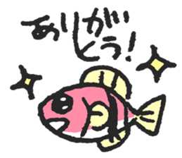 Cynical fish's Sticker sticker #11358364