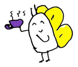 Butterfly MAN (^_^) sticker #11358659