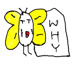 Butterfly MAN (^_^) sticker #11358670