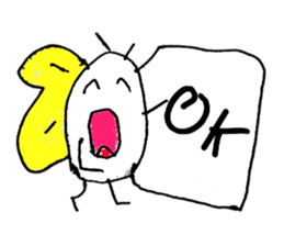 Butterfly MAN (^_^) sticker #11358671