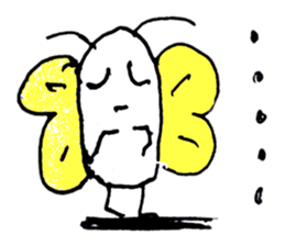 Butterfly MAN (^_^) sticker #11358674