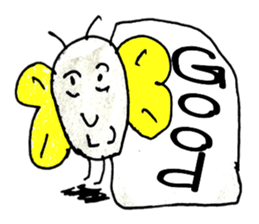 Butterfly MAN (^_^) sticker #11358678