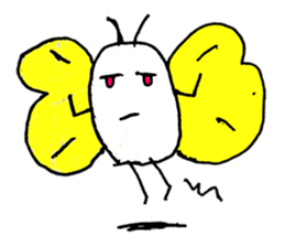 Butterfly MAN (^_^) sticker #11358683