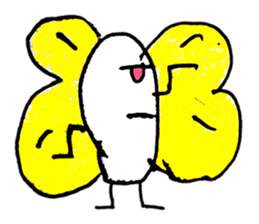 Butterfly MAN (^_^) sticker #11358691