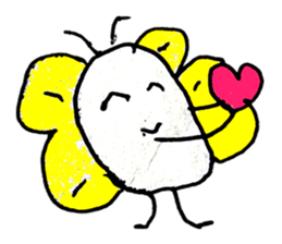 Butterfly MAN (^_^) sticker #11358693