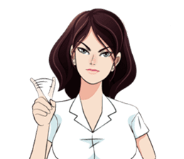 Beautiful Smart Moody University Girl sticker #11358981