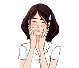 Beautiful Smart Moody University Girl sticker #11358988