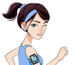 Beautiful Smart Moody University Girl sticker #11359005