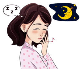 Beautiful Smart Moody University Girl sticker #11359013