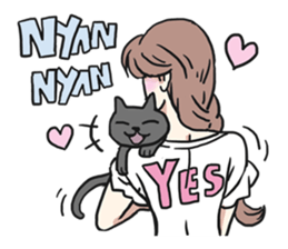AsB - 118 Nyan Nyan & Won Won sticker #11359218