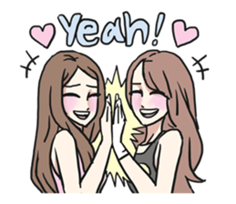 AsB - 118 Nyan Nyan & Won Won sticker #11359220