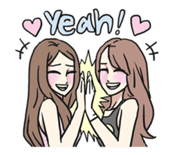 AsB - 118 Nyan Nyan & Won Won sticker #11359220