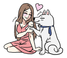 AsB - 118 Nyan Nyan & Won Won sticker #11359223