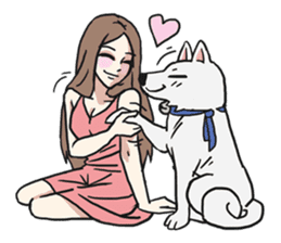 AsB - 118 Nyan Nyan & Won Won sticker #11359223