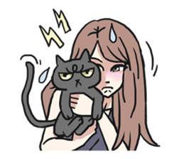 AsB - 118 Nyan Nyan & Won Won sticker #11359229