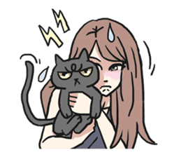 AsB - 118 Nyan Nyan & Won Won sticker #11359229