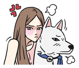 AsB - 118 Nyan Nyan & Won Won sticker #11359230