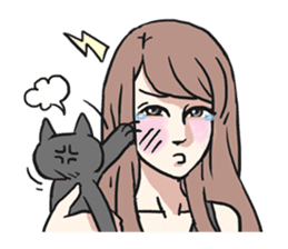 AsB - 118 Nyan Nyan & Won Won sticker #11359231