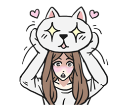 AsB - 118 Nyan Nyan & Won Won sticker #11359239