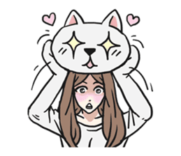 AsB - 118 Nyan Nyan & Won Won sticker #11359239