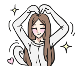 AsB - 118 Nyan Nyan & Won Won sticker #11359242