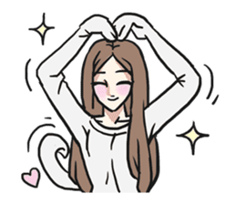 AsB - 118 Nyan Nyan & Won Won sticker #11359242