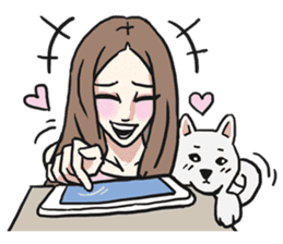 AsB - 118 Nyan Nyan & Won Won sticker #11359243