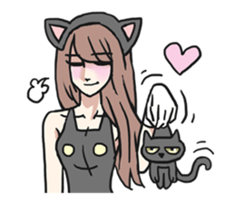 AsB - 118 Nyan Nyan & Won Won sticker #11359244