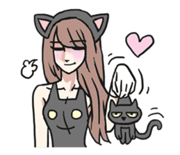 AsB - 118 Nyan Nyan & Won Won sticker #11359244