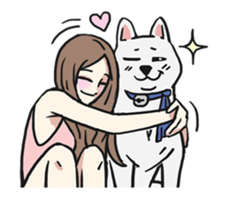 AsB - 118 Nyan Nyan & Won Won sticker #11359247