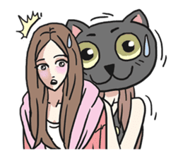 AsB - 118 Nyan Nyan & Won Won sticker #11359249