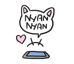 AsB - 118 Nyan Nyan & Won Won sticker #11359250