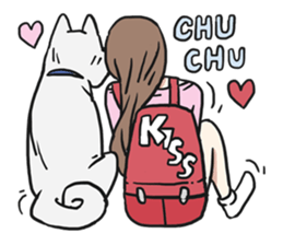 AsB - 118 Nyan Nyan & Won Won sticker #11359251