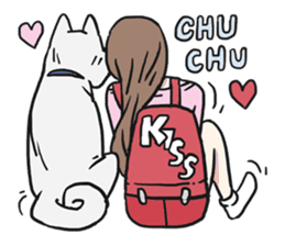 AsB - 118 Nyan Nyan & Won Won sticker #11359251