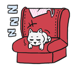 AsB - 118 Nyan Nyan & Won Won sticker #11359253