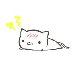 Cat that live in the park sticker #11359899